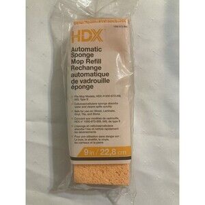 HDX 1000672858 Automatic Sponge Mop Refill Type S 9” NEW!